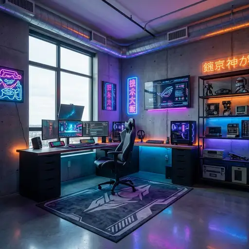 Cyberpunk Room